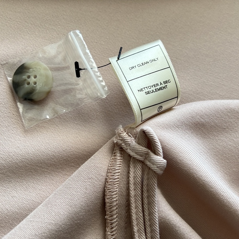 SOLD NWT BB Dakota by Steve Madden Parchment Trench Coat Size Small Reg. $139 - Picture 10 of 11